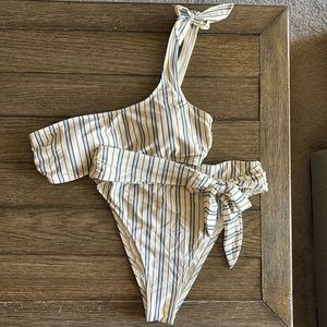 Abercrombie & Fitch high waist bikini swim set | M